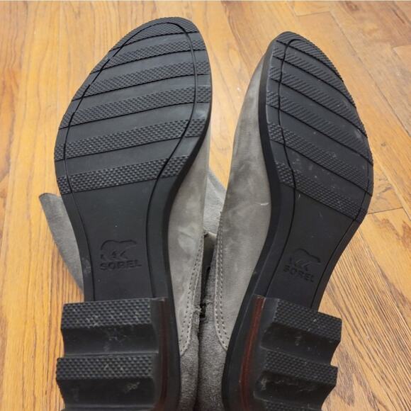 Sorel Lola women's tall boots sz 9.5 in gray - Picture 3 of 8